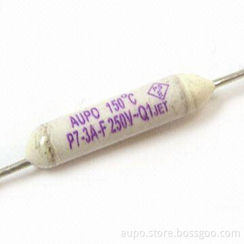Axial Type Thermal Cutoff, Made of Metal Meterial, with 3A Current and 250V Voltage